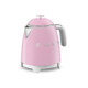 SMEG MINI VÍZFORRALÓ, retro, rózsaszín