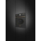 SMEG PIROLITIKUS HŐLÉGKEVERÉSES SÜTŐ, Colonial design, 60 cm, analóg, antracit