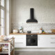 SMEG PIROLITIKUS HŐLÉGKEVERÉSES SÜTŐ, Colonial design, 60 cm, analóg, antracit