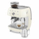 SMEG ŐRLŐVEL KOMBINÁLT ESPRESSO KÁVÉFŐZŐ, retro, bézs