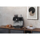 SMEG ŐRLŐVEL KOMBINÁLT ESPRESSO KÁVÉFŐZŐ, retro, fekete