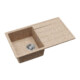 EVIDO Easy 45S gránit mosogató, 760 x 440 mm, avena