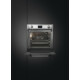 SMEG PIROLITIKUS HŐLÉGKEVERÉSES SÜTŐ, Victoria design, Galileo, 60 cm, ES LCD, inox