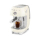 SMEG ESPRESSO KÁVÉFŐZŐ COLD BREW FUNKCIÓVAL, retro, bézs