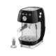 SMEG ESPRESSO KÁVÉFŐZŐ COLD BREW FUNKCIÓVAL, retro, fekete