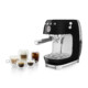SMEG ESPRESSO KÁVÉFŐZŐ COLD BREW FUNKCIÓVAL, retro, fekete