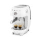 SMEG ESPRESSO KÁVÉFŐZŐ COLD BREW FUNKCIÓVAL, retro, fehér