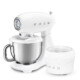 SMEG KONYHAI ROBOTGÉP, retro, fehér test és talp