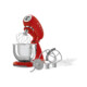 SMEG KONYHAI ROBOTGÉP, retro, piros test és talp