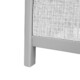 Scandi Box max linea duo kerti bútor szett jute tárolós asztallal