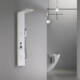 Malaga White hidromasszázs zuhanypanel