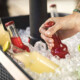Bevy Cool bár kerti italtartó asztal