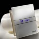 Cata E-100GTH ventilátor üveg előlappal, utószellőztető és páraérzékelő funkcióval, fehér