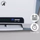ARDES 4W08P PTC kerámiabetétes fali hősugárzó távvezérlővel, IP22 védelem