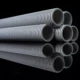 HEATPEX - Légtechnikai cső 75 mm antibakteriális műanyag 50 m egységben ARIA CONNECT