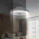 Ardes 5PL50 Mennyezeti ventilátor távvezérlővel, 3200 lumen LED világítással - 48 cm