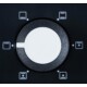 ARDES 6222PB légkeveréses elektromos mini sütő