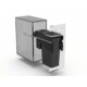 EKOTECH - Beépíthető hulladékgyűjtő FRONT 30 - 1x26 liter+1x7 liter 
