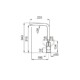 ELLECI - Csaptelep Shell Plus (C02)  G43 tortora