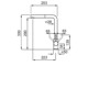 ELLECI - Csaptelep Trail Plus Keratek K96 white