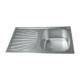Luna Flex 1D 90 Csepegtetőtálcás Inox Mosogató